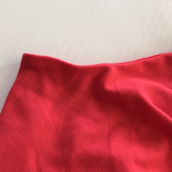 GAZE womens L spaghetti strap ruched red top NEW stretchy fabric - Picture 13 of 15